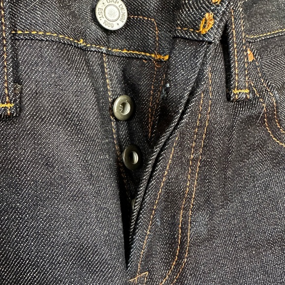 GAP Men’s Selvidge Denim Jeans Size 28 - Picture 3 of 6